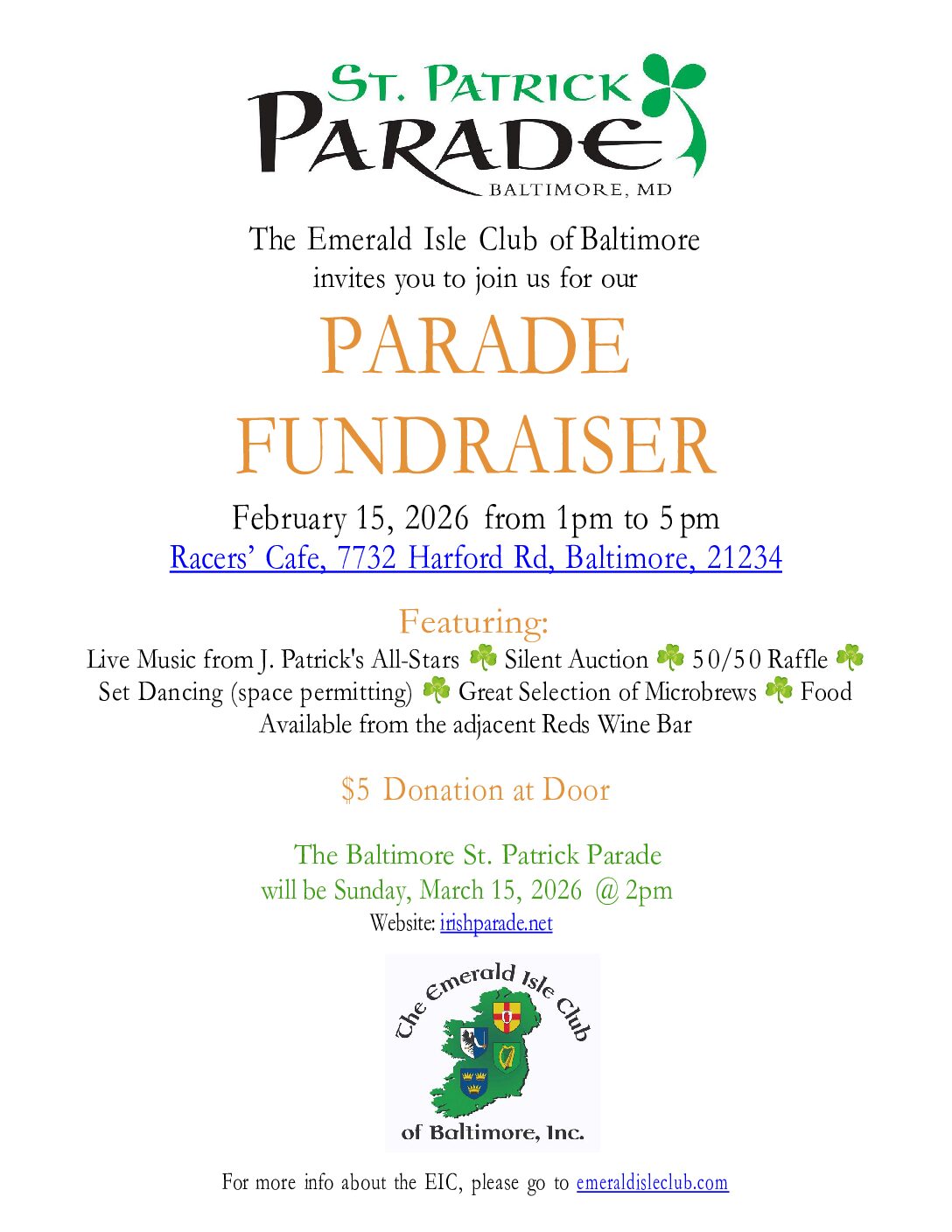 The Baltimore St. Patrick Parade